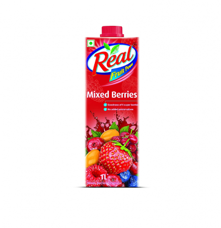 REAL MIXED BERRIES 1LTR